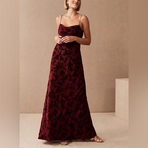 Jenny Yoo Rory Velvet Dress-worn once!